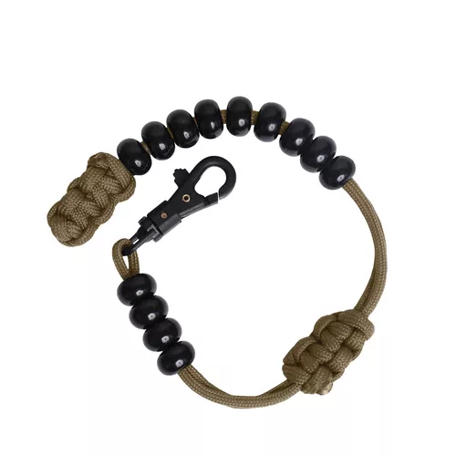 ROTHCO krokoměr PARACORD s karabinou COYOTE