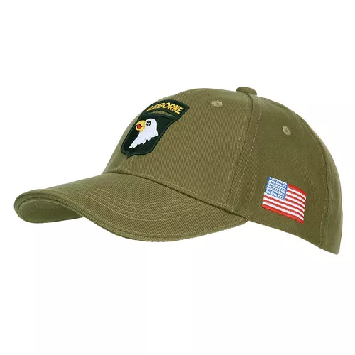 FOSTEX čepice baseball 101st AIRBORNE ZELENÁ