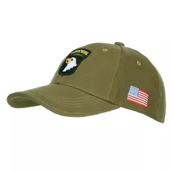 FOSTEX čepice baseball 101st AIRBORNE ZELENÁ
