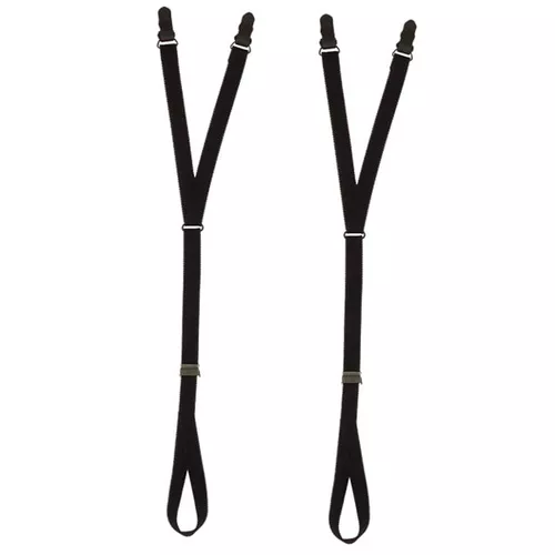 ROTHCO kšandy STIRRUP na košili ČERNÉ 2 v balení
