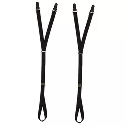 ROTHCO kšandy STIRRUP na košili ČERNÉ 2 v balení