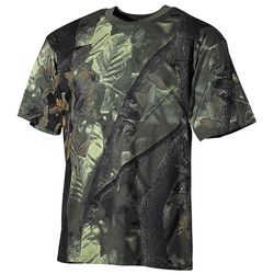 Tričko US T-Shirt lovecká camo zelená 5XL