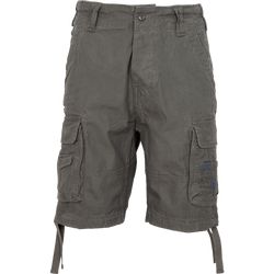 Brandit Kalhoty krátké Pure Vintage Shorts olivové S