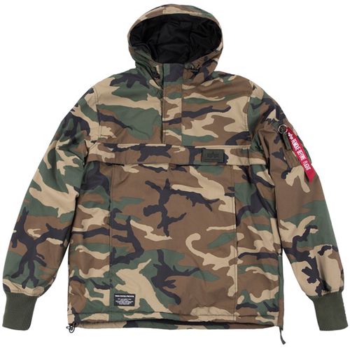 Alpha Industries Bunda  WP Anorak woodland camo 65 XL