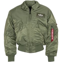 Alpha Industries Bunda  CWU 45 šalvějová L