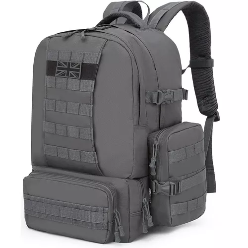 KOMBAT batoh Expedition MOLLE 50 litrů ŠEDÝ