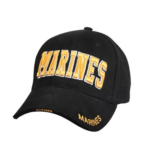 ROTHCO čepice DELUXE MARINES baseball ČERNÁ