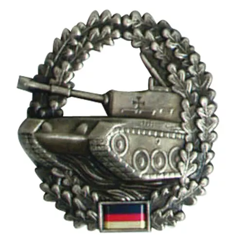 Bundeswehr odznak BW na baret Panzertruppe