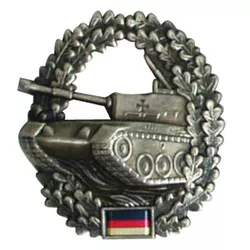 Bundeswehr odznak BW na baret Panzertruppe