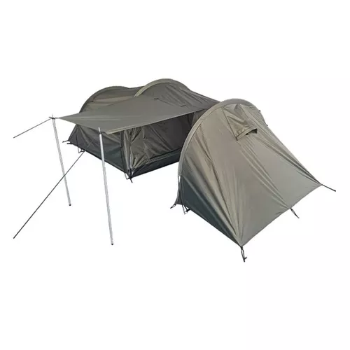 MIL-TEC stan PLUS STORAGE pro 2 osoby ZELENÝ