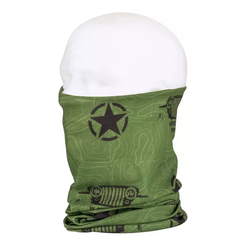 FOSTEX šátek multifunkční US ARMY WILLYS Coolmax ZELENÝ