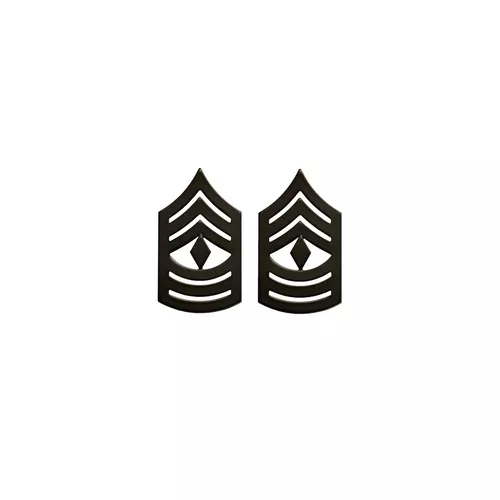 Odznak hodnostní USMC - 1stSgt. - ČERNÝ
