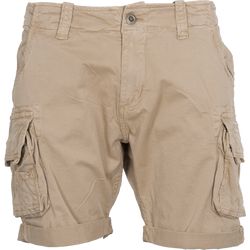 Alpha Industries Kalhoty krátké  Crew Short pískové 34