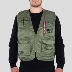 Alpha Industries Vesta  Utility Vest šalvějová L/XL