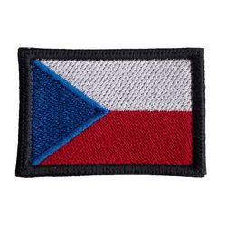 Nášivka: Vlajka Česká republika [55x38] [bsz] barevná