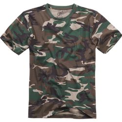 Tričko US T-Shirt BRANDIT woodland XXL