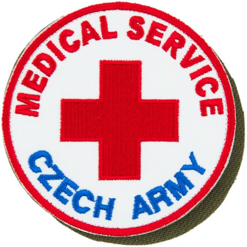 Nášivka: MEDICAL SERVICE [ssz] barevná