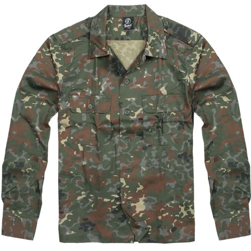 Brandit Košile US Hemd 1/1 flecktarn 4XL