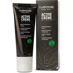 LOWA krém ACTIVE na boty 75 ml ČERNÝ