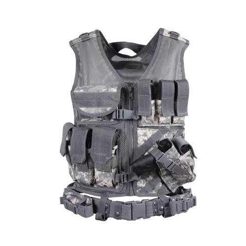 ROTHCO vesta taktická CROSS DRAW MOLLE ACU DIGITAL