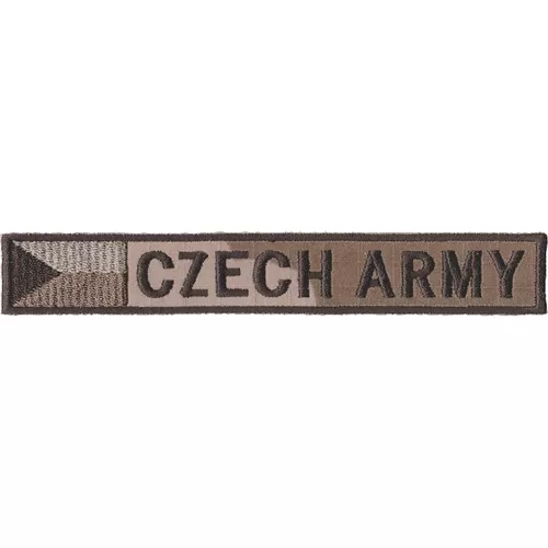NAVYS nášivka CZECH ARMY + vlajka velcro vz.95 DESERT