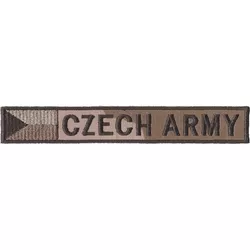 NAVYS nášivka CZECH ARMY + vlajka velcro vz.95 DESERT