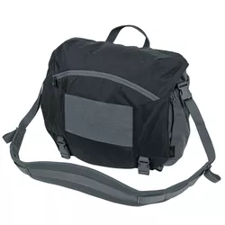 Helikon-Tex taška přes rameno URBAN COURIER LARGE ČERNO/ŠEDÁ