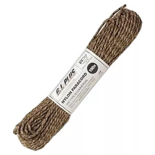 ROTHCO šňůra PARACORD nylon 550LB ø 4 mm / 30 m 6-COL DESERT