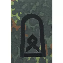 Bundeswehr n/a Nárameník BW HAUPTFELDWEBEL FLECKTARN / černé vyšití