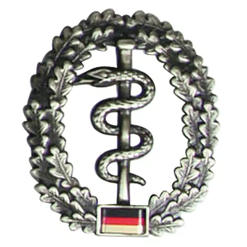 Bundeswehr odznak BW na baret Sanitätstruppe