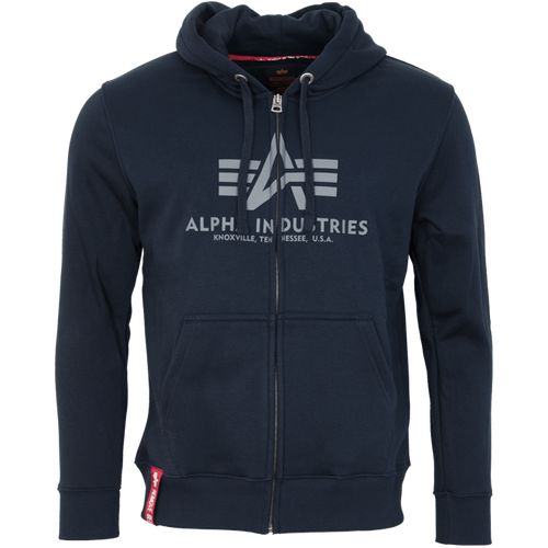 Alpha Industries Mikina  Basic Zip Hoody rep. blue L