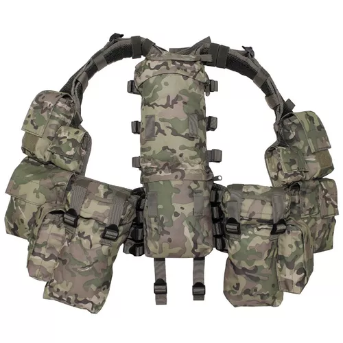 MFH vesta taktická s 12 kapsami OPERATION CAMO