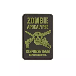 KOMBAT nášivka plast ZOMBIE APOCALYPSE velcro
