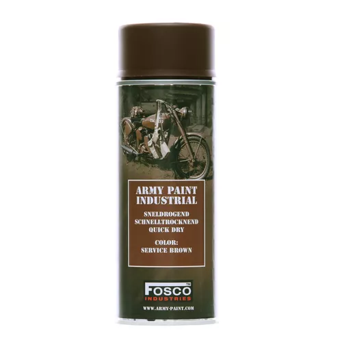 FOSCO barva ARMY ve spreji 400ml SERVICE BROWN