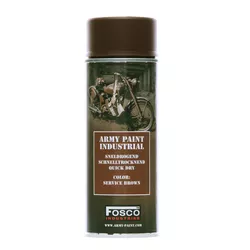 FOSCO barva ARMY ve spreji 400ml SERVICE BROWN