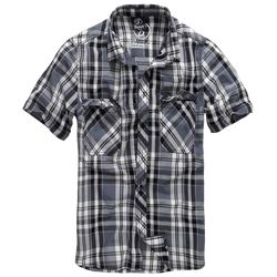 Brandit Košile Roadstar Shirt 1/2 černá | antracitová XXL