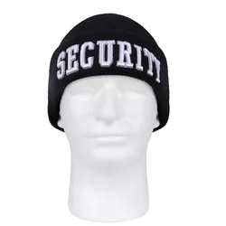 ROTHCO čepice pletená DELUXE 3D SECURITY ČERNÁ