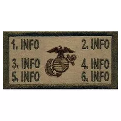MILITARY RANGE nášivka USMC velcro