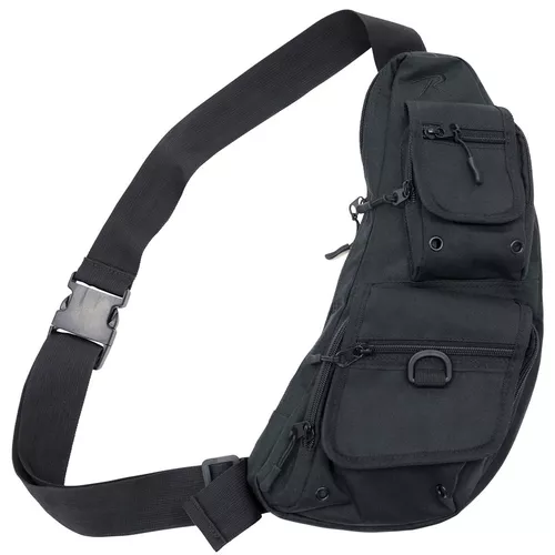 ROTHCO taška CROSSBODY přes rameno ČERNÁ