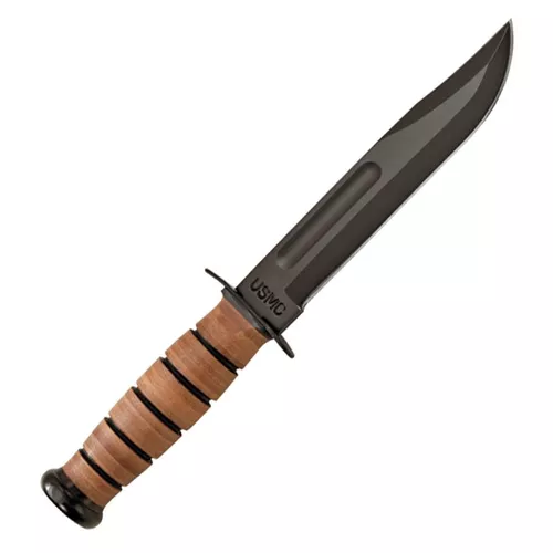 KA-BAR nůž USMC rovný ČERNÝ