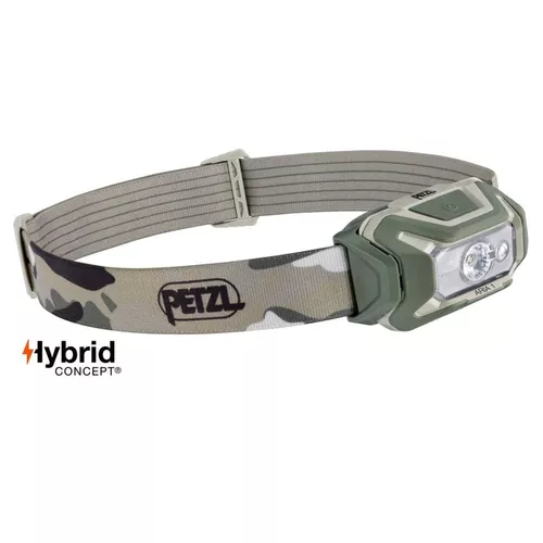 PETZL svítilna čelová ARIA 1 RGB CAMO