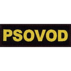 Nášivka: PSOVOD - nápis [malá]