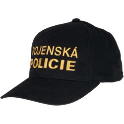 Čepice Baseball Cap VOJENSKÁ POLICIE černá