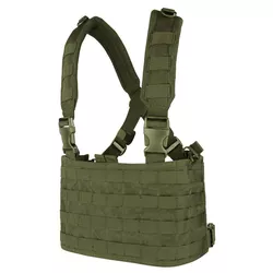 CONDOR OUTDOOR vesta taktická MOLLE CHEST RIG OPS ZELENÁ