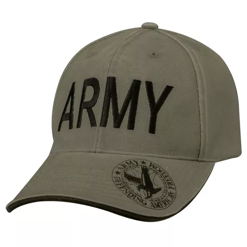 ROTHCO čepice baseball VINTAGE DELUXE ARMY ZELENÁ
