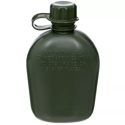 MFH láhev US plastová 1L ZELENÁ