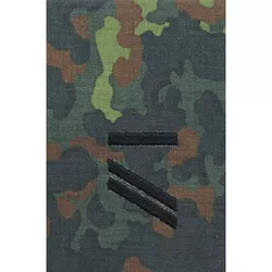 Bundeswehr nárameník BW OBERGEFREITER UA FLECKTARN / černé vyšití