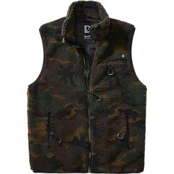 Brandit Vesta Teddyfleece Vest Men woodland 4XL