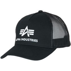 Alpha Industries Čepice Baseball Cap Basic Trucker černá