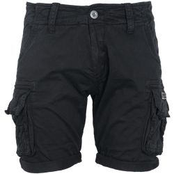 Alpha Industries Kalhoty krátké  Crew Short černé 31